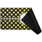 Bee & Polka Dots Large Gaming Mats - FRONT W/ FOLD