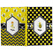 Bee & Polka Dots Large Hard Cover Journal - Apvl