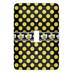 Bee & Polka Dots Light Switch Cover