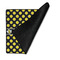 Bee & Polka Dots Medium Gaming Mats - FRONT W/FOLD