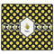 Bee & Polka Dots XXL Gaming Mouse Pads - 24" x 14" - FRONT