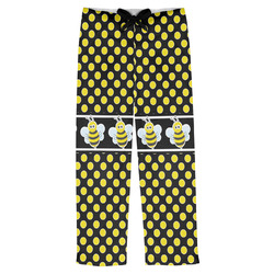 Bee & Polka Dots Mens Pajama Pants - M