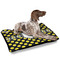 Bee & Polka Dots Outdoor Dog Beds - Large - IN CONTEXT