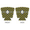 Bee & Polka Dots Party Cup Sleeves - with bottom - APPROVAL