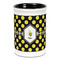 Bee & Polka Dots Pencil Holder - Black