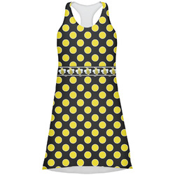 Bee & Polka Dots Racerback Dress - X Large