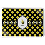 Bee & Polka Dots Serving Tray (Personalized)