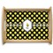 Bee & Polka Dots Serving Tray Wood Large - Main