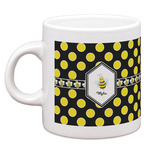Bee & Polka Dots Espresso Cup (Personalized)