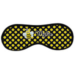 Bee & Polka Dots Sleeping Eye Masks - Large (Personalized)