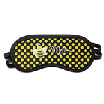 Bee & Polka Dots Sleeping Eye Mask (Personalized)