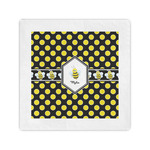 Bee & Polka Dots Cocktail Napkins (Personalized)