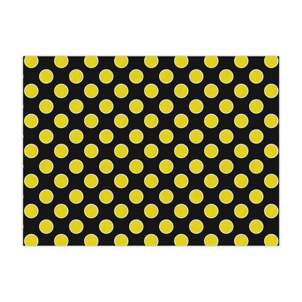 Custom Bee & Polka Dots Large Tissue Papers Sheets - Heavyweight