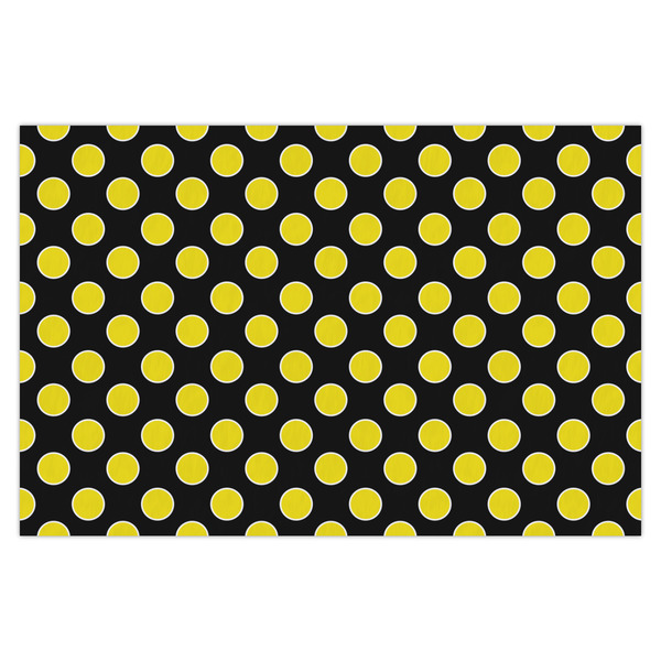 Custom Bee & Polka Dots X-Large Tissue Papers Sheets - Heavyweight