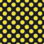 Bee & Polka Dots Wallpaper & Surface Covering (Water Activated 24"x 24" Sample)