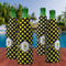 Bee & Polka Dots Zipper Bottle Cooler - Set of 4 - LIFESTYLE