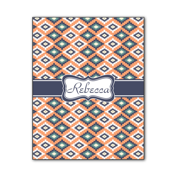 Custom Tribal Wood Print - 11x14 (Personalized)