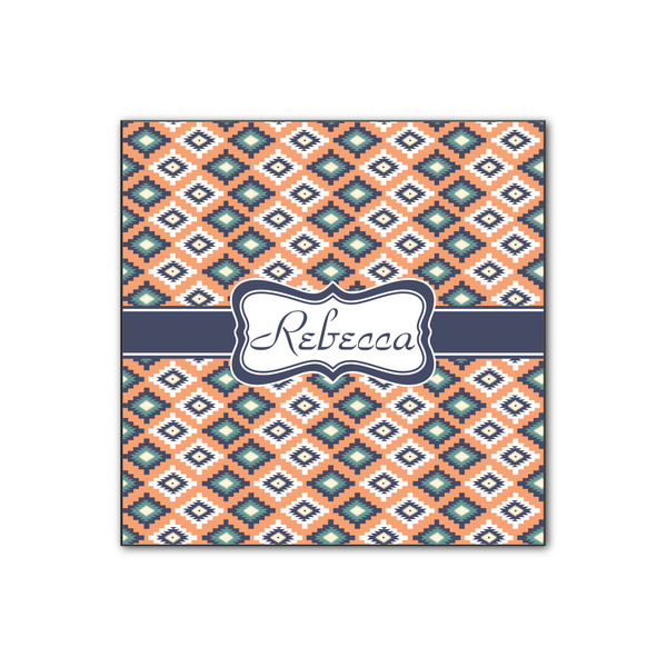 Custom Tribal Wood Print - 12x12 (Personalized)