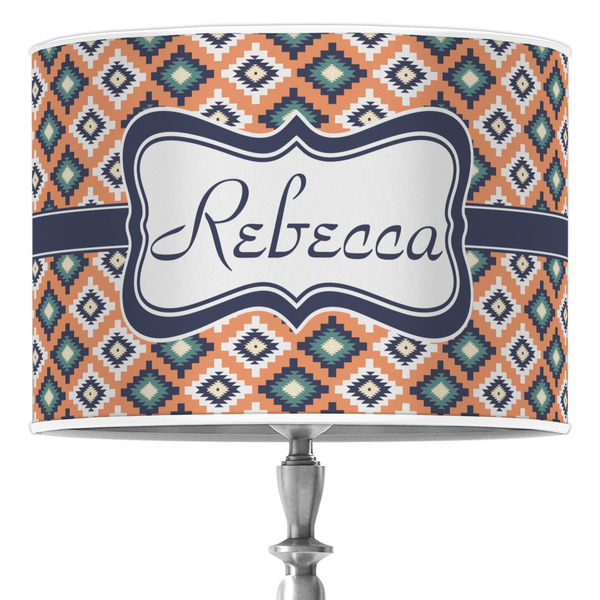 Custom Tribal 16" Drum Lamp Shade - Poly-film (Personalized)