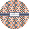 Tribal 2" Multipurpose Round Labels - Single Sticker