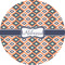 Tribal 3" Multipurpose Round Labels - Single Sticker