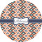 Tribal 5" Multipurpose Round Label - Single Sticker