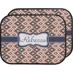 Tribal Car Floor Mats (Back Seat) (Personalized)