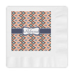 Tribal Embossed Decorative Napkins (Personalized)