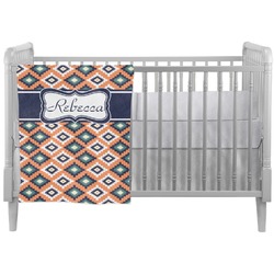 Tribal Crib Comforter / Quilt (Personalized)
