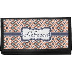 Tribal Canvas Checkbook Cover (Personalized)