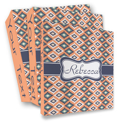 Tribal 3 Ring Binder - Full Wrap (Personalized)