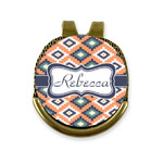 Tribal Golf Ball Marker - Hat Clip - Gold