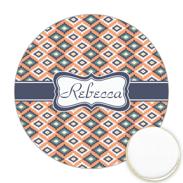 Custom Tribal Printed Cookie Topper - 2.5" (Personalized)