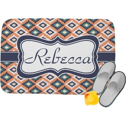 Tribal Memory Foam Bath Mat (Personalized)