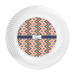 Tribal Plastic Party Dinner Plates - 10" (Personalized)