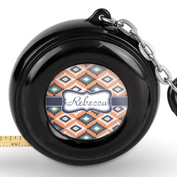 Tribal Pocket Tape Measure - 6 Ft w/ Carabiner Clip (Personalized)