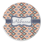 Tribal Sandstone Car Coaster - Single (Personalized)