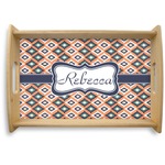 Tribal Natural Wooden Tray - Small (Personalized)