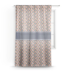 Tribal Sheer Curtain - 50"x84"