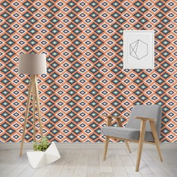 Tribal Wallpaper & Surface Covering (Water Activated - Removable)
