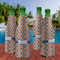 Tribal Zipper Bottle Cooler - Set of 4 - LIFESTYLE