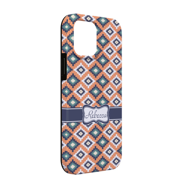 Custom Tribal iPhone Case - Rubber Lined - iPhone 13 Pro (Personalized)