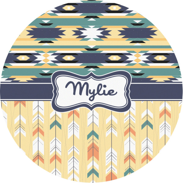 Custom Tribal2 Multipurpose Round Labels - 1" (Personalized)