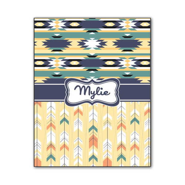 Custom Tribal2 Wood Print - 11x14 (Personalized)