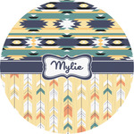 Tribal2 Multipurpose Round Labels - 2" (Personalized)