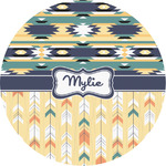 Tribal2 Multipurpose Round Labels - 3" (Personalized)