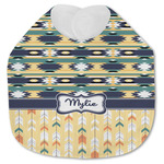 Tribal2 Jersey Knit Baby Bib w/ Name or Text