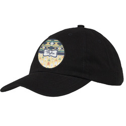 Tribal2 Baseball Cap - Black (Personalized)