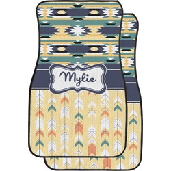 Tribal2 Car Floor Mats (Front Seat) (Personalized)
