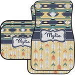 Tribal2 Car Floor Mats Set - 2 Front & 2 Back (Personalized)